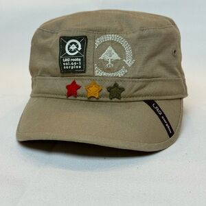 LRG Khaki Cap with Star Embellishments